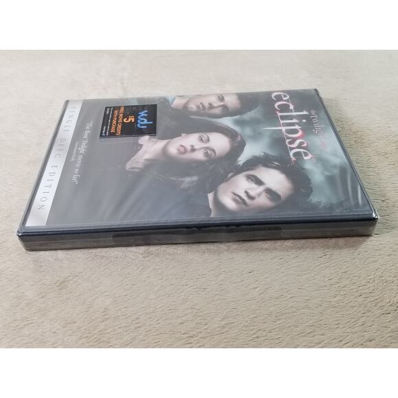 The Twilight Saga Eclipse 1 Disc DVD Sealed Dolby Digital 2010 Summit - Picture 3 of 7
